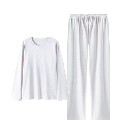 长款女士家居服（DP0002） - 仿棉-180g/2XS