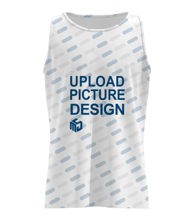 男士无袖背心-R0041X - 牛奶丝-170g/M