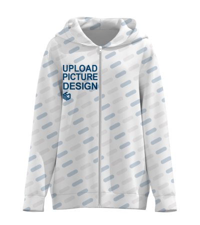 女涤毛圈连帽拉链卫衣-LTW20618X - 健康布-220g/S