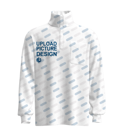 男士立领左袋带袖口长袖上衣-JM0003X - 807抓毛布-220g/S