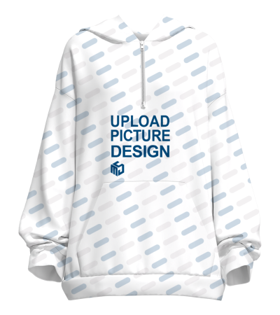 女士日本卫衣布门襟拉链连帽卫衣-LTW20529X - 空气层-220g/S