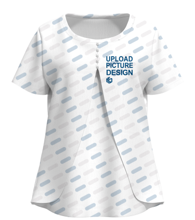 女士仿棉圆领短袖T恤-S9550484X - 仿棉-180g/S