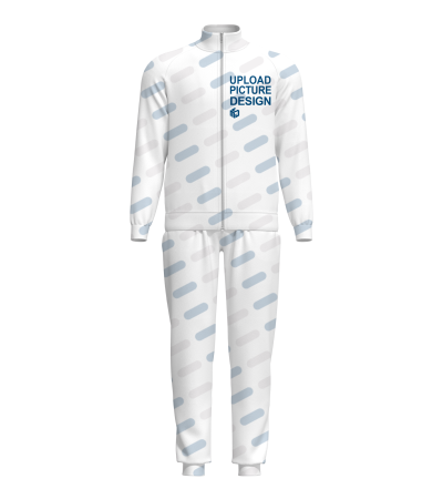 男士有门禁有袖口立领拉链卫衣套装-R0140X - 健康布-220g/S