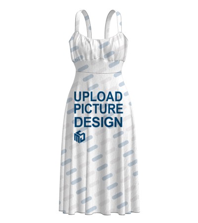 女士吊带裙子XJB9943X - 仿棉-180g/S