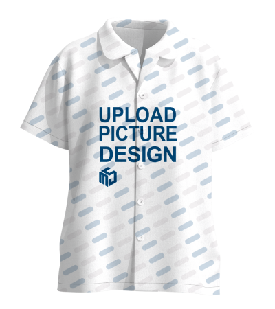 女士仿棉古巴领短袖家居服（衣服）-A0177XAB-A - 仿棉-180g/S