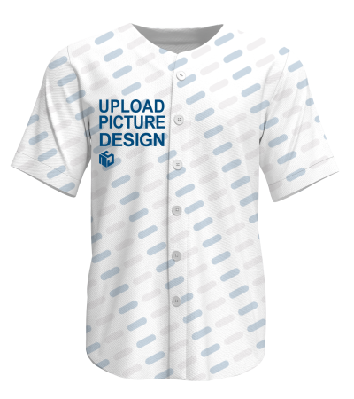 男士加条子款短袖棒球服-A0002X - 珠花布-180g/XS