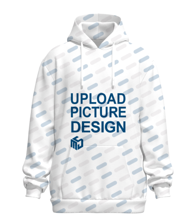 3D欧码单帽抽绳有袖口男卫衣-R0008SX - 空气层-200g/XS