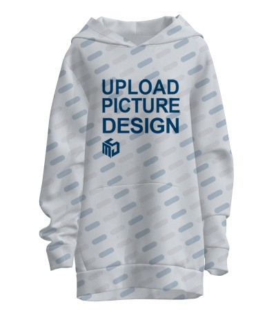 女士宽松连帽落肩卫衣LTWJ21111X - 空气层-250g/S