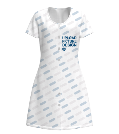 开衫短袖连衣裙-SQ002X - 仿棉-180g/S