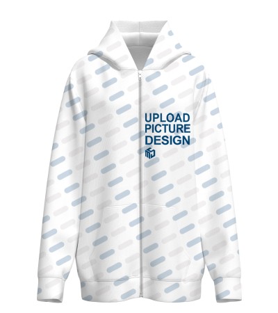 女生连帽开衫拉链卫衣（LTW200231） - 健康布-220g/S