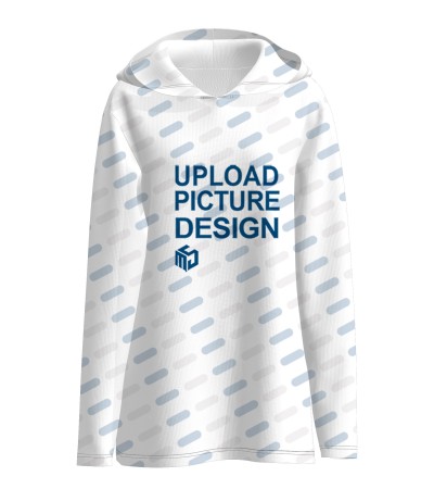 女士长款连帽卫衣LTW20259 - 空气层-250g/S