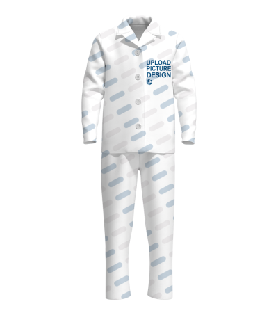 儿童长袖套装家居服-WRL026 - 双面法兰绒-280g/3-4Y