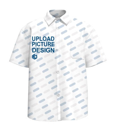 男士沙滩套装（翻领带口袋短袖上衣）-A0245AB-A - 四面弹-120g/XS