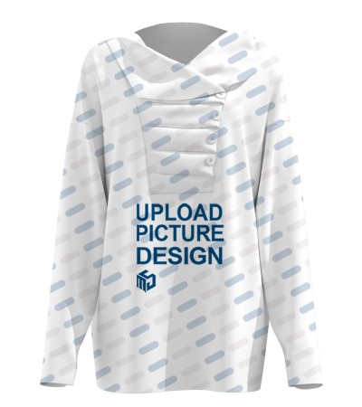 女数码印仿棉大翻领T血LTW20199 - 仿棉-180g/S