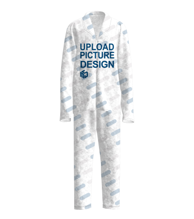 男款法兰绒套装有袋无脚口无袖口-A0175 - 双面法兰绒-280g/XS