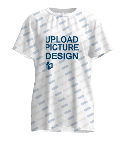 女士数码印圆领短袖T恤CMNV0001 - 仿棉-180g/XS