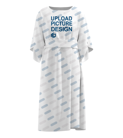 女士圆领中袖褶皱裙-LTWJ20906 - 空气层-250g/S