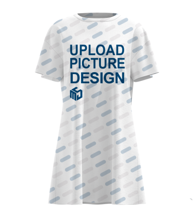 女士圆领连衣裙-P_SQ001 - 磨毛牛奶丝-230g/S