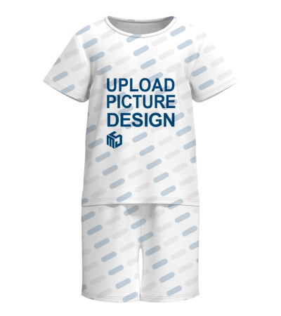 Men's Short-Length Homewear Set with Pockets, Sleeveless, and Cuffless-SCC0026X - Imitation cotton -180g/S