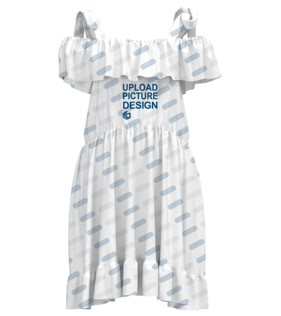 儿童吊带连衣裙-LJ042 - 四面弹-120g/100