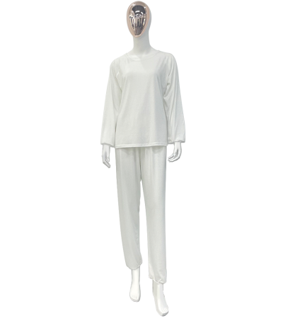 女款家居服长袖上衣R0142AB-A - 仿棉-170g/S