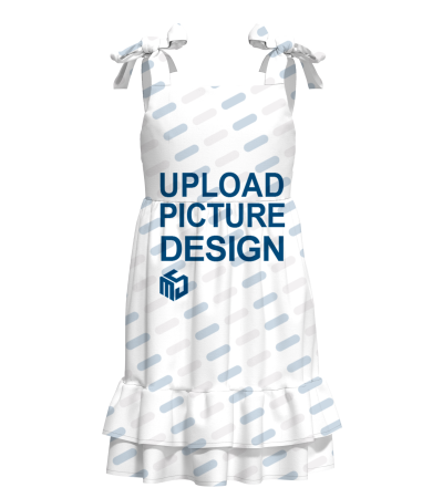 儿童有口袋吊带裙-LJ018 - 四面弹-120g/100