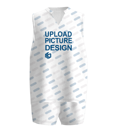 T恤短裤套装有袋无脚口无袖口-A0063X - 仿棉-180g/S