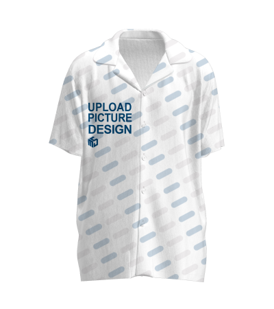 男士古巴领短袖家居服（衣服）-A0178XAB-A - 仿棉-170g/S