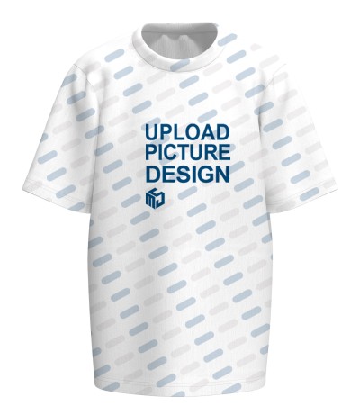 QSNTN 3D欧码青少年圆领短袖R0003X_D - 仿棉-180g/XS