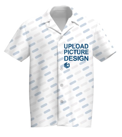 男数码印门襟5粒扣翻领短袖衬衫LTM10076_DX - 四面弹-120g/S