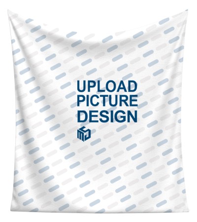 3D 毛毯竖版双面法兰绒130X150CM（R0079X) - 双面法兰绒-280g/130x150CM