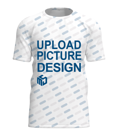 男士圆领短袖球服-A0257 - 珠花布-180g/2XS