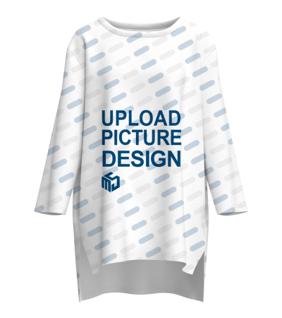 宽松穆斯林无袋无袖口-M3 - 针眼布-140g/S