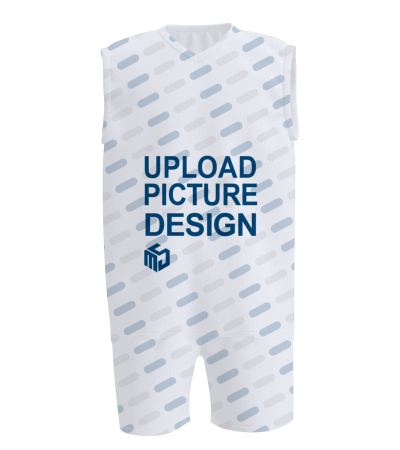 V领男士套装无袋无脚口无袖口-JMBX001 - 鸟眼布-140g/XS