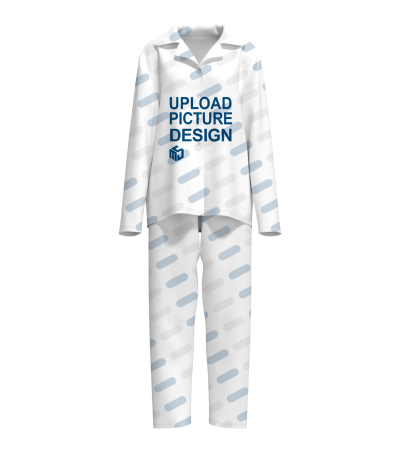 女士古巴领无袋无脚口无袖口套装-TS002 - 仿棉-200g/XS