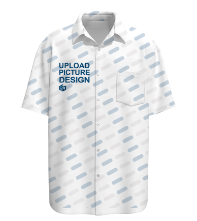 指纹科技男士短袖衬衫-ZW001 - 四面弹-110g/XS