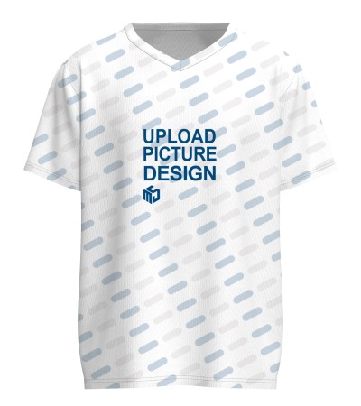 男士V领足球服-A0264 - 鸟眼布-150g/S