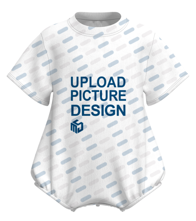 儿童短袖爬爬服-XHY089 - 仿棉-200g/6M