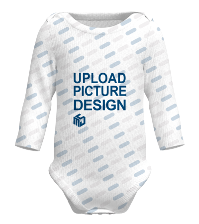 长袖爬爬服包边无袖口无脚口无袋-R0119X - 鸟眼布-140g/3M