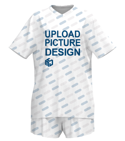 女士短袖短裤有袋套装-OY015 - 仿棉-200g/S